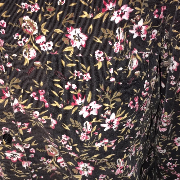 Demin & Co. Corduroy Flower Longsleeve - Picture 6 of 11